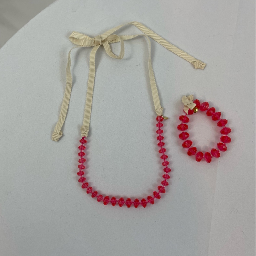 J Crew Crewcuts Necklace and Bracelet set, NWOT